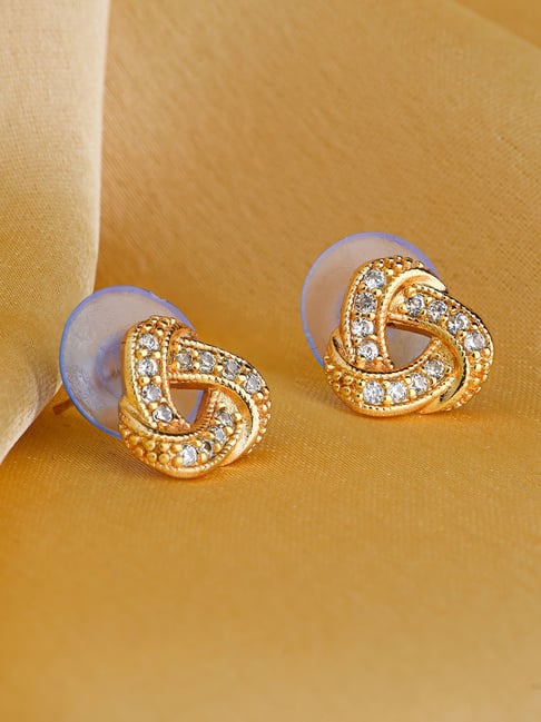 Small Gold Earring Weight 1 gm