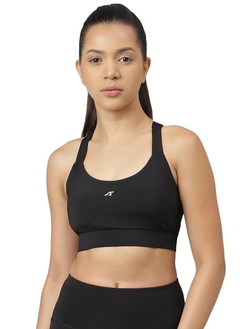 ALCIS Black Sports Bra