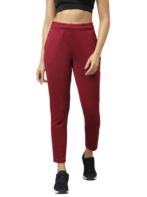 ALCIS Plum Red Track Pants-picture-45
