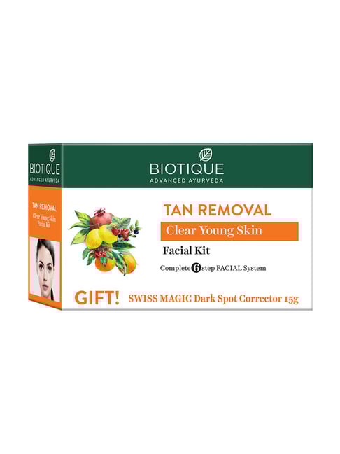 BIOTIQUE Tan Removal Clear Young Skin Facial Kit