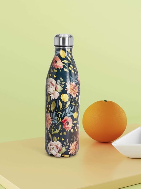 Living Scapes by Pantaloons Black Steel Bottle (0.75 L)-picture-15