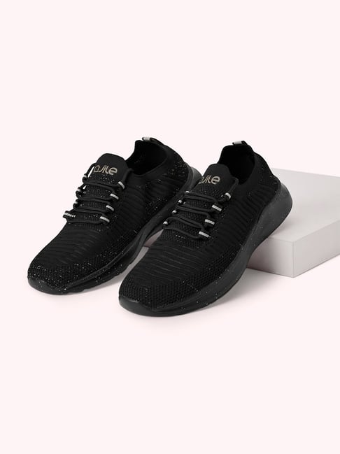 Ajile by Pantaloons Men's Black Running Shoes