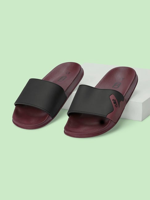 Buy Ajile by Pantaloons Men s Black Slides for Men at Best Price