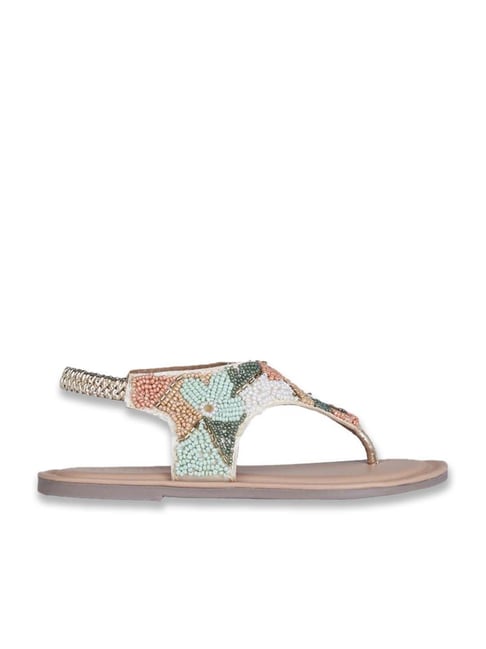 LifeStride Womens Happy Slip-On Cork Thong Sandals - Walmart.com