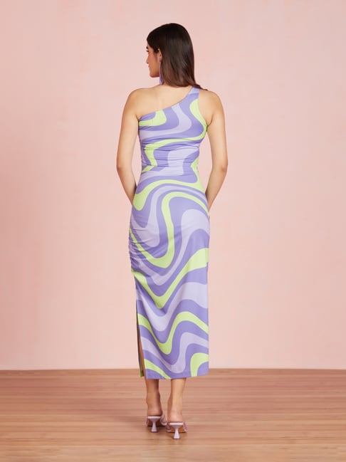 WAVE LAVENDER DRESS