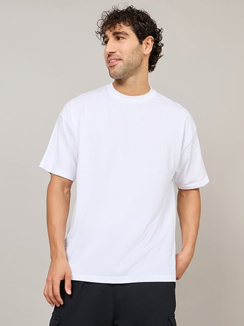 Oversized crew sales neck mens