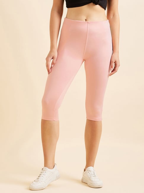 Hot Pink Capri Leggings — SWE Clothing