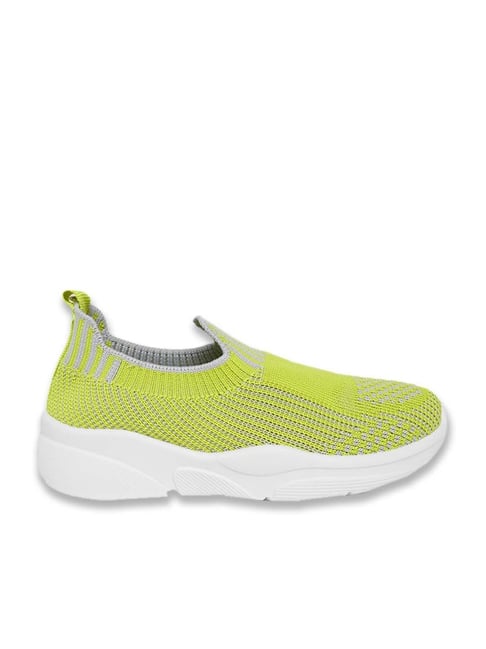 Pantaloons Junior Lime Green Casual Slip-Ons