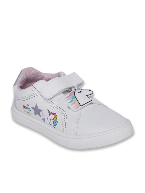 Pantaloons Junior White Casual Sneakers