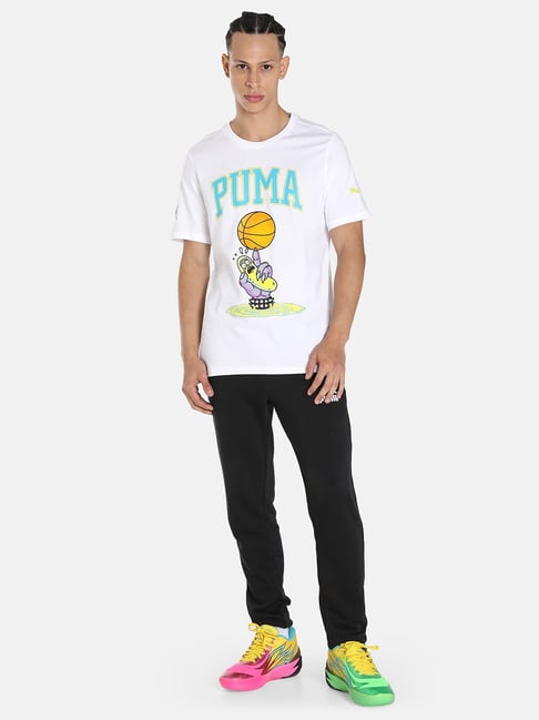 puma rick and morty t shirt