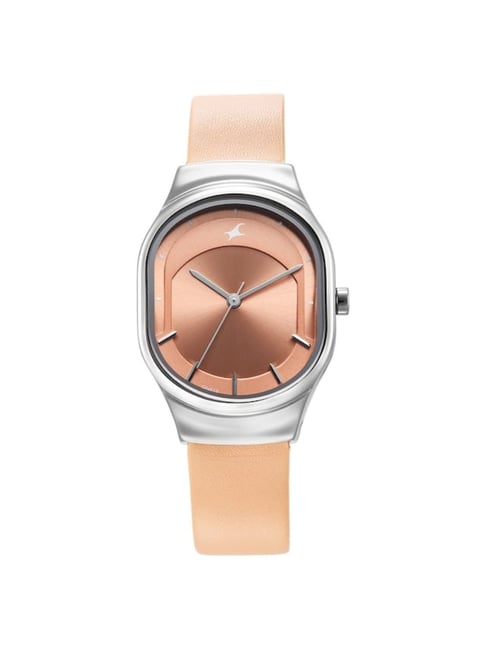 Fastrack ladies best sale watch rose gold