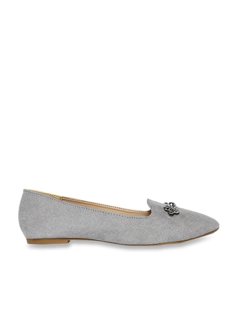 Forever Glam By Pantaloons Women Grey Casual - Buy Forever Glam By