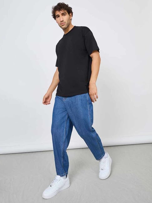 Dark Blue Jeans Matching Shirt Dark Blue Jeans Shirt Matching Pant