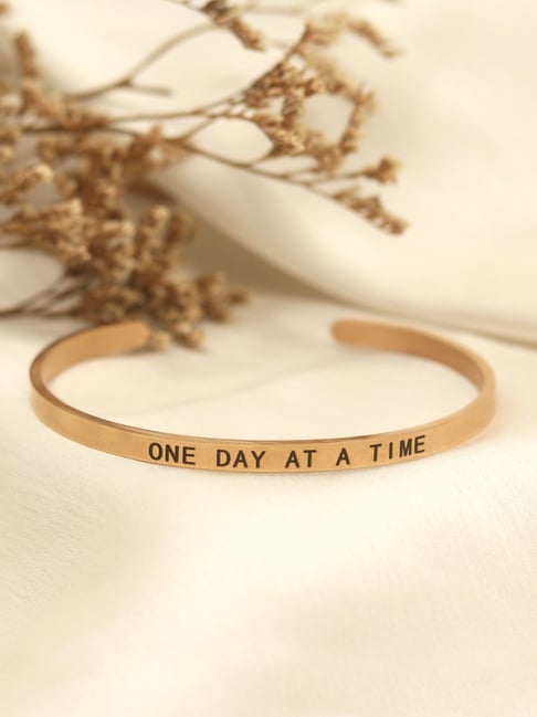 Rose gold hot sale mantra band