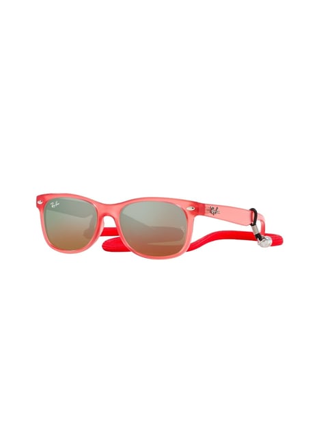 Ray-Ban Kids Unisex Gradient Silver Lens Square Sunglasses - 0RJ9052S7145A847-picture-35