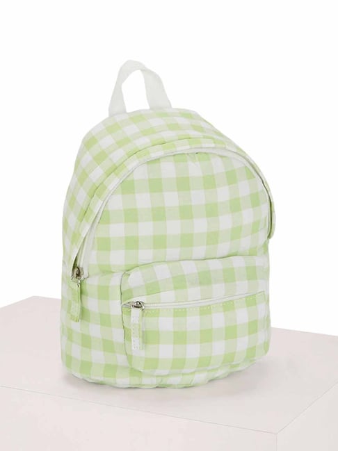 Forever Glam by Pantaloons Green Color Block Medium Backpack-picture-42