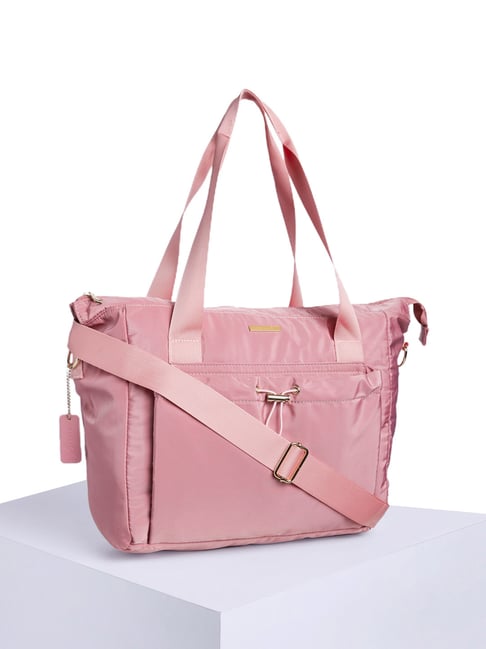 Buy Forever Glam by Pantaloons Pink Medium Satchel Handbag at Best Price Tata CLiQ