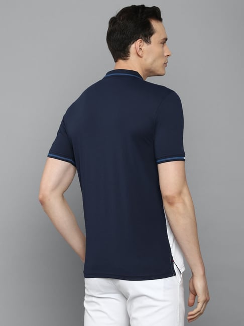 Buy Louis Philippe Sport Multi Cotton Slim Fit Colour Block Polo T-Shirt  for Mens Online @ Tata CLiQ