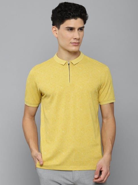 Buy Louis Philippe Yellow Polo T-Shirt for Men's Online @ Tata CLiQ