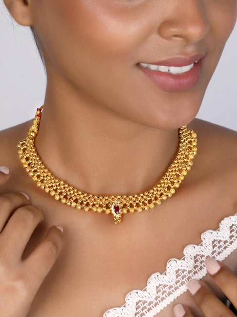 Gold traditional deals choker