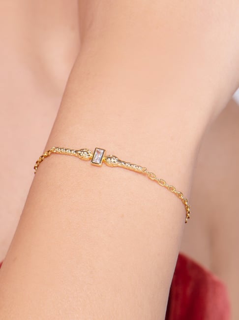 Stunning Sleek Gold Bracelet Under 10000 | PC Chandra Jewellers