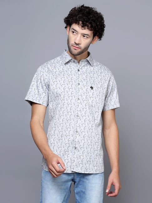 CANTABIL Men Checkered Casual Blue Shirt - Buy CANTABIL Men Checkered  Casual Blue Shirt Online at Best Prices in India | Flipkart.com