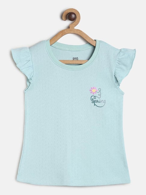 MINIKLUB Kids Blue Solid Top-picture-24