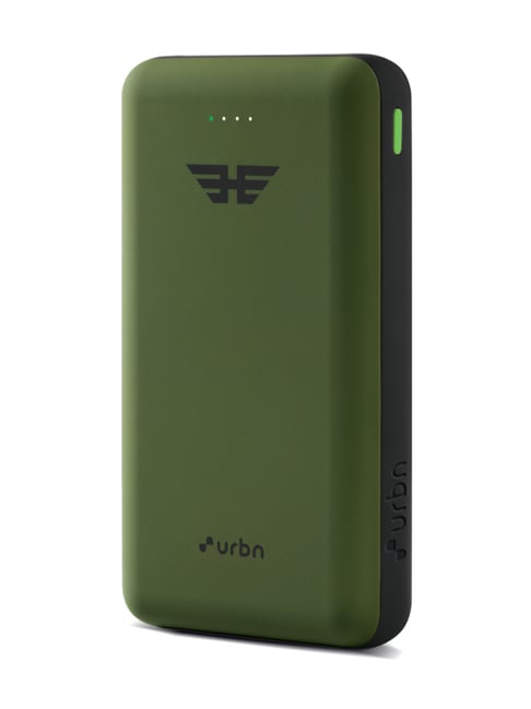 URBN 20000 mAh 45W Ultra Fast Charging Compact Power Bank with Type C Power Delivery (Camo)