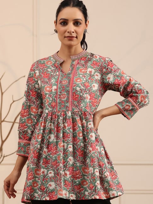 Buy TYSORT Women's Winter wear Anarkali A Line Woolen Kurtis for Women (XL,  Hot Pink) at Amazon.in