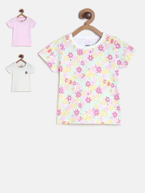 MINIKLUB Kids Multicolor Printed Top (Pack Of 3)-picture-13
