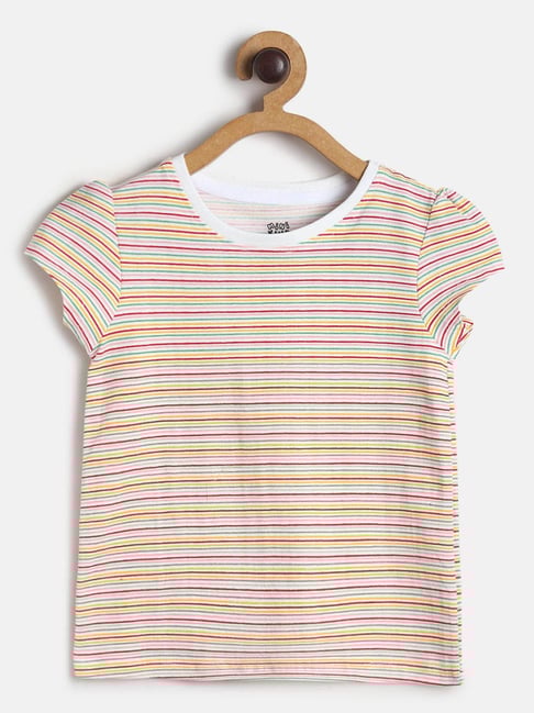 MINIKLUB Kids Multicolor Striped Top-picture-25