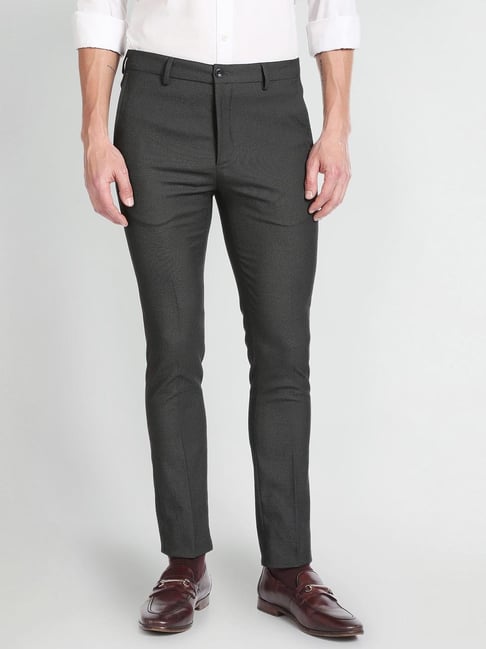 Arrow Newyork Skinny Fit Men Blue Trousers - Buy Arrow Newyork Skinny Fit  Men Blue Trousers Online at Best Prices in India | Flipkart.com