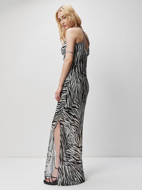 Animal print Long Maxi Dress | 2023 Mother of the bride dresses – Shahida  Parides