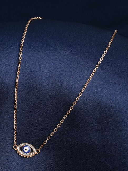 Diamond Evil Eye Necklace - Shannakian Fine Jewellery