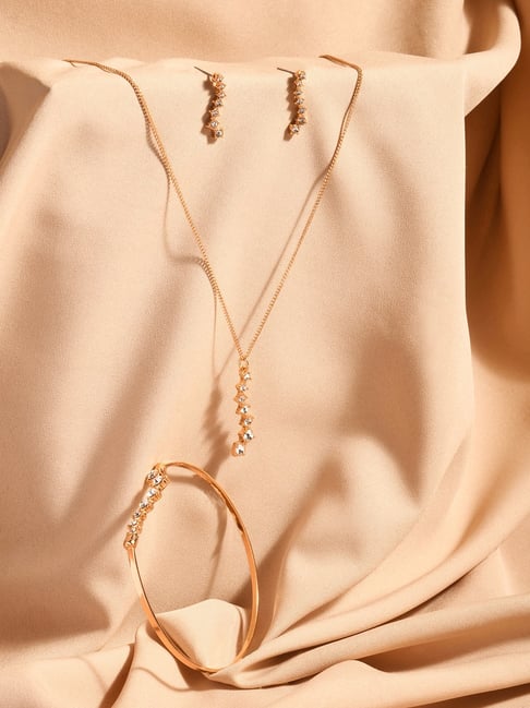 49.14 Multi-Gemstone Necklace & Bracelet Set in 18k - Filigree Jewelers