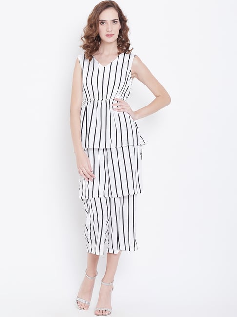 DODO & MOA White Printed Jumpsuit-picture-16