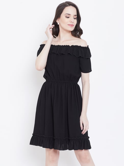 DODO & MOA Black A-Line Dress-picture-32