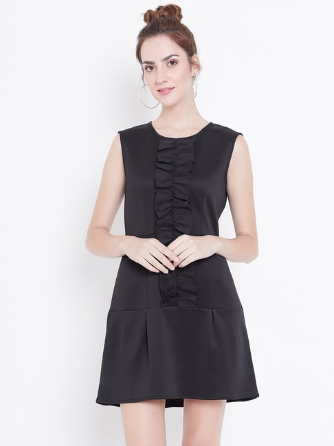 DODO & MOA Black A-Line Dress-picture-14