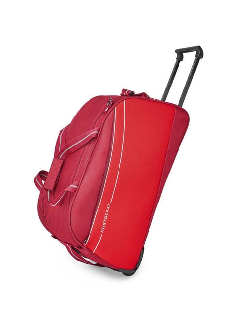 Buy Aristocrat Delta Red Medium Duffle Trolley Bag Online At Best Price buy-aristocrat-delta-red-medium-duffle-trolley-bag-online-at-best-price