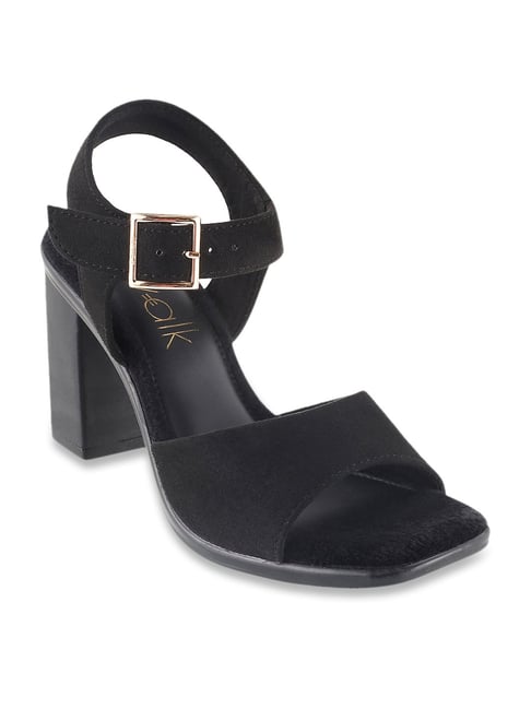 Catwalk black online sandals