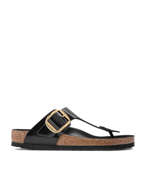 Birkenstock, EVA Gizeh Sandal (Gold) | Global Pursuit