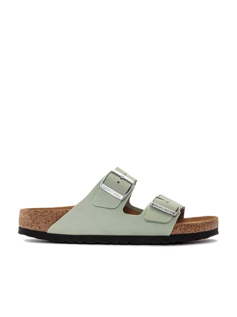 Birkenstock arizona soft online footbed green