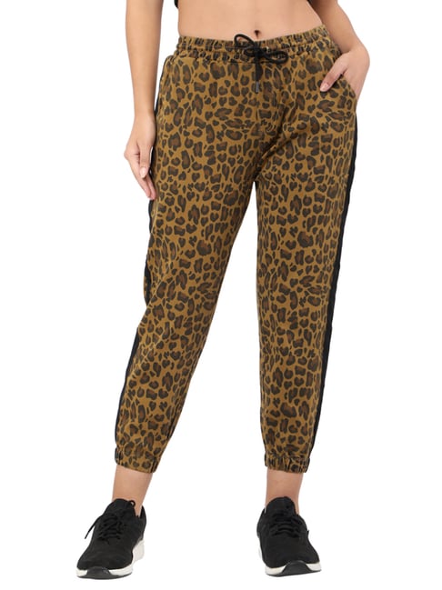 Satin Leopard Print Jogger Pants – Burbs Chic Boutique