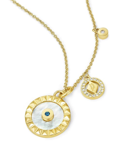 Police Fulgurant Golden Princess Necklace for Women-picture-18