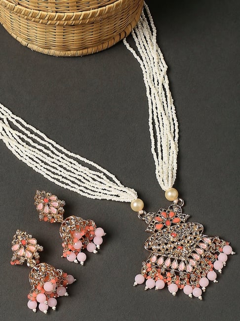 Long necklace hot sale set online