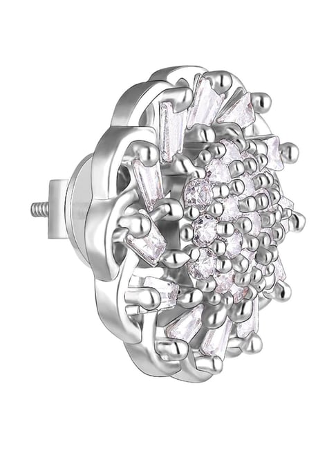 Buy GIVA Sterling Silver Spinning Firework Stud Online At