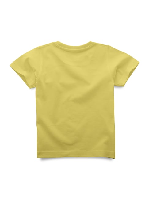 Plain yellow outlet toddler shirt