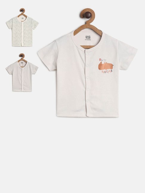 MINIKLUB Kids Multicolor Printed T-Shirt (Pack Of 3)-picture-36