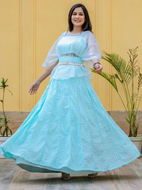 Off White Color Pure Cotton Patola Chaniya Choli for Wedding – tapee.in