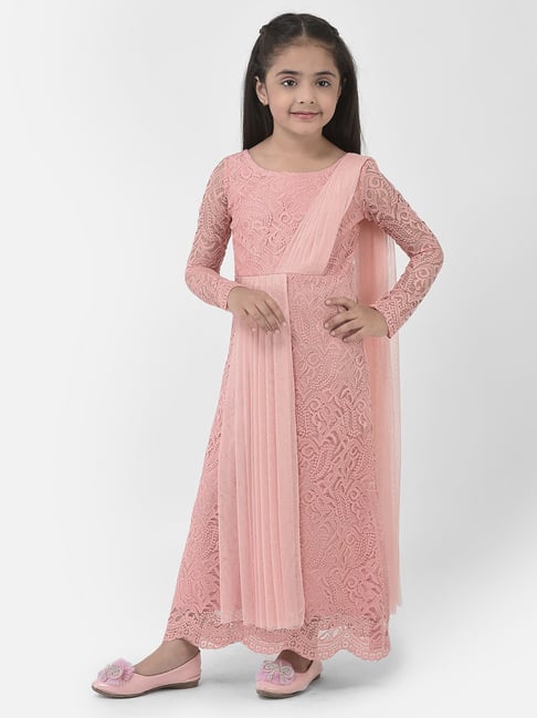 Shvet Kids White Maxi dress | Comfortable Handloom Dress | Prathaa –  Prathaa - weaving traditions
